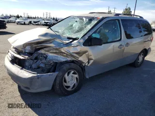 2001 Toyota Sienna LE z VIN 4T3ZF13C81U362222, wystawiony jako Copart lot #47021435 z przebiegiem Nie podano mil oraz Nie do naprawy • Non repairable. Historia ofert i sprzedaży dostępna na DreamBid. Obrazek 1.