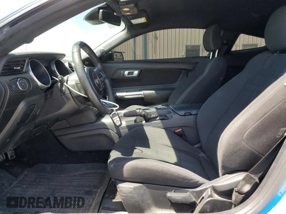 2022 Ford Mustang EcoBoost with VIN 1FA6P8TH8N5128296, listed as a Copart auction lot 56990925 with 61,631 mi miles and Salvage title. Bid and sale history available at DreamBid. Image 7.
