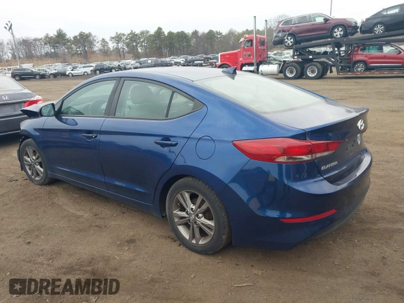 2017 Hyundai Elantra SE with VIN 5NPD84LF9HH061119, listed as a IAAI auction lot 41691304 with 109,518 mi miles and . Bid and sale history available at DreamBid. Image 3.