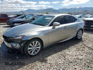 2015 Lexus IS 250 z VIN JTHCF1D21F5018983, wystawiony jako Copart lot #57427525 z przebiegiem 129 062 mil mil oraz Szkoda całkowita • Salvage title. Historia ofert i sprzedaży dostępna na DreamBid. Obrazek 1.