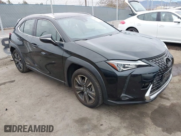 2021 Lexus UX 250h z VIN JTHX9JBHXM2049972, wystawiony jako IAAI lot #40956792 z przebiegiem 47 882 mil mil oraz . Historia ofert i sprzedaży dostępna na DreamBid. Obrazek 1.