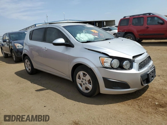 2015 Chevrolet Sonic LS with VIN 1G1JB6SH4F4198631, listed as a Copart auction lot 63808334 with 147,662 mi miles and Salvage title. Bid and sale history available at DreamBid. Image 4.