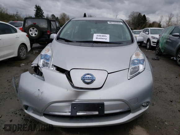 2017 Nissan LEAF SL with VIN 1N4BZ0CP0HC304470, listed as a Copart auction lot 46133353 with 51,759 mi miles. Bid and sale history available at carsss.com. Image 5.
