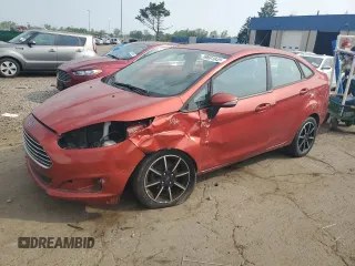 2019 Ford Fiesta SE z VIN 3FADP4BJ1KM126836, wystawiony jako Copart lot #59681645 z przebiegiem 48 681 mil mil oraz Czysty tytuł • Clean title. Historia ofert i sprzedaży dostępna na DreamBid. Obrazek 1.