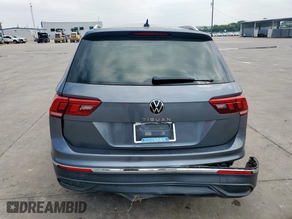2022 Volkswagen Tiguan SE с VIN 3VV3B7AX4NM013013, выставлен на аукционе Copart как лот 58175315 с пробегом Не указан миль и Списание • Salvage title. История ставок и продаж доступна на DreamBid. Изображение 6.