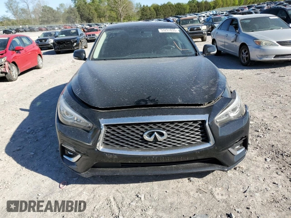 2019 Infiniti Q50 Luxe с VIN JN1EV7AP4KM516906, выставлен на аукционе Copart как лот 53291835 с пробегом 95 379 миль миль и Списание • Salvage title. История ставок и продаж доступна на DreamBid. Изображение 5.