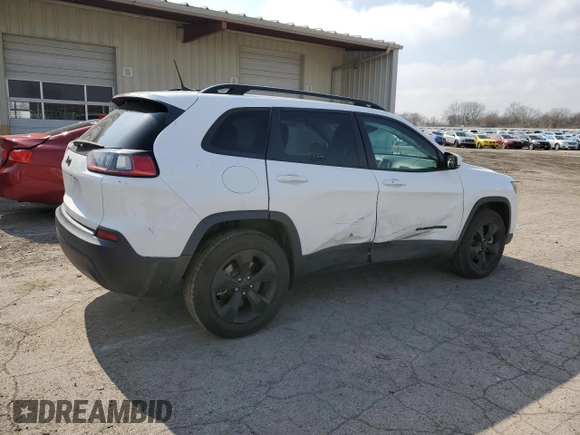 2021 Jeep Cherokee Altitude with VIN 1C4PJMLB0MD118743, listed as a Copart auction lot 52764535 with 139,383 mi miles and Salvage title. Bid and sale history available at DreamBid. Image 3.