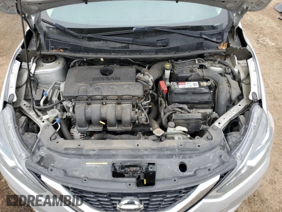 2018 Nissan Sentra S with VIN 3N1AB7AP4JY309984, listed as a Copart auction lot 47493825 with 125,086 mi miles and Salvage Title. Bid and sale history available at carsss.com. Image 13.