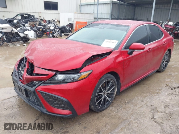 2023 Toyota Camry SE with VIN 4T1T11AK8PU115234, listed as a IAAI auction lot 41909954 with 56,346 mi miles and . Bid and sale history available at DreamBid. Image 17.