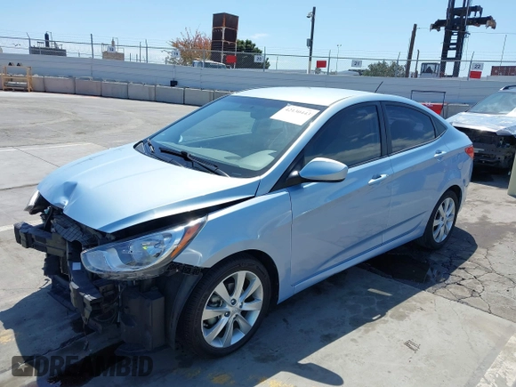 2012 Hyundai Accent GLS z VIN KMHCU4AE1CU057299, wystawiony jako IAAI lot #42130443 z przebiegiem 65 901 mil mil oraz . Historia ofert i sprzedaży dostępna na DreamBid. Obrazek 19.