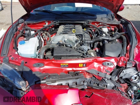 2020 Mazda MX-5 Miata Grand Touring z VIN JM1NDAM77L0418499, wystawiony jako IAAI lot #42010802 z przebiegiem 19 588 mil mil oraz . Historia ofert i sprzedaży dostępna na DreamBid. Obrazek 10.