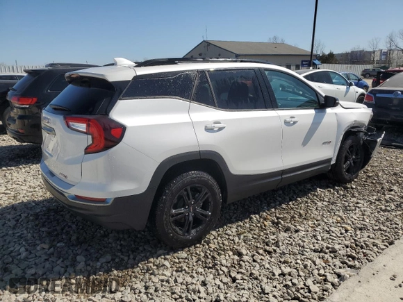 2024 GMC Terrain AT4 with VIN 3GKALYEGXRL393090, listed as a Copart auction lot 48188205 with 6,249 mi miles and Salvage Title. Bid and sale history available at DreamBid. Image 3.