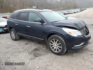 2017 Buick Enclave Leather with VIN 5GAKRBKD2HJ308787, listed as a Copart auction lot 85222834 with 98,751 mi miles and Salvage Title. Bid and sale history available at DreamBid. Image 4.