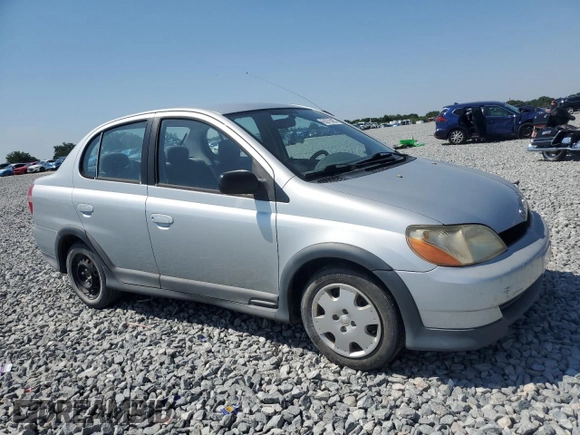2002 Toyota ECHO with VIN JTDBT123720201801, listed as a Copart auction lot 53275455 with 261,832 mi miles and Salvage Title. Bid and sale history available at carsss.com. Image 4.