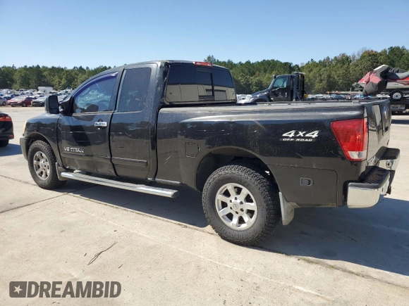 2006 Nissan Titan SE with VIN 1N6BA06B66N517410, listed as a Copart auction lot 75875144 with 347,333 mi miles and Salvage Title. Bid and sale history available at DreamBid. Image 2.