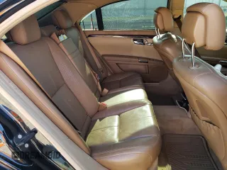 2007 Mercedes-Benz S 550 with VIN WDDNG86X97A108518, listed as a Copart auction lot 56899075 with 166,212 mi miles and Salvage title. Bid and sale history available at DreamBid. Image 10.