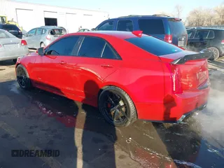 2016 Cadillac ATS-V with VIN 1G6AN5RY1G0120446, listed as a IAAI auction lot 41337776 with 97,502 mi miles. Bid and sale history available at carsss.com. Image 3.
