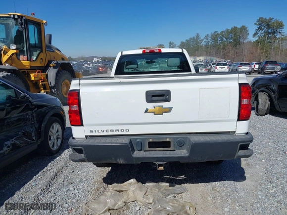 2018 Chevrolet Silverado 1500 Work Truck with VIN 1GCNCNEC2JZ121199, listed as a IAAI auction lot 41528344 with 82,214 mi miles. Bid and sale history available at carsss.com. Image 16.