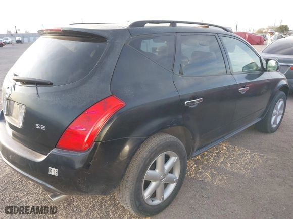2004 Nissan Murano SL with VIN JN8AZ08TX4W227180, listed as a IAAI auction lot 41241658 with 183,332 mi miles. Bid and sale history available at carsss.com. Image 4.