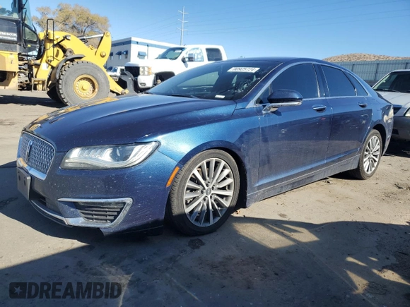 2017 Lincoln MKZ Select with VIN 3LN6L5C97HR662576, listed as a Copart auction lot 80925724 with 67,956 mi miles and Salvage Title. Bid and sale history available at carsss.com. Image 1.