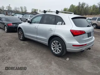 2013 Audi Q5 Premium with VIN WA1CFAFP7DA070577, listed as a IAAI auction lot 42021724 with 142,449 mi miles. Bid and sale history available at carsss.com. Image 3.