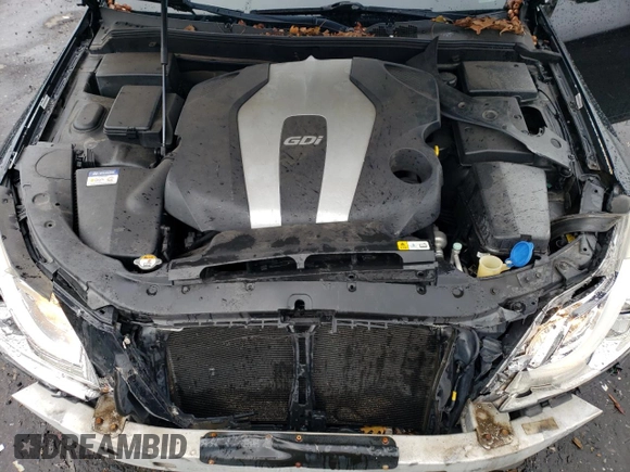 2013 Hyundai Genesis 3.8L with VIN KMHGC4DD6DU220845, listed as a Copart auction lot 71962964 with 106,762 mi miles and Salvage Title. Bid and sale history available at carsss.com. Image 12.
