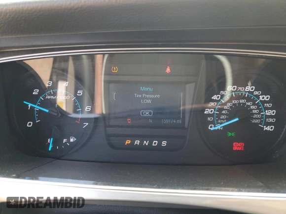 2015 Ford Taurus SEL with VIN 1FAHP2E82FG158662, listed as a Copart auction lot 58233875 with 159,174 mi miles and Salvage title. Bid and sale history available at DreamBid. Image 9.