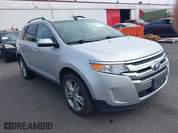 2013 Ford Edge Limited with VIN 2FMDK4KCXDBA45361, listed as a IAAI auction lot 41949856 with 202,586 mi miles. Bid and sale history available at carsss.com. Image 1.