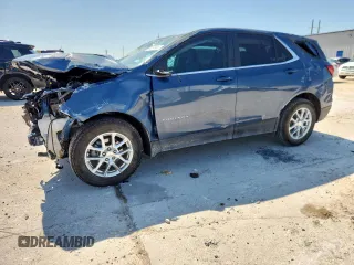 2024 Chevrolet Equinox LT with VIN 3GNAXKEG1RL228064, listed as a Copart auction lot 58274905 with 10,375 mi miles and Salvage title. Bid and sale history available at DreamBid. Image 1.