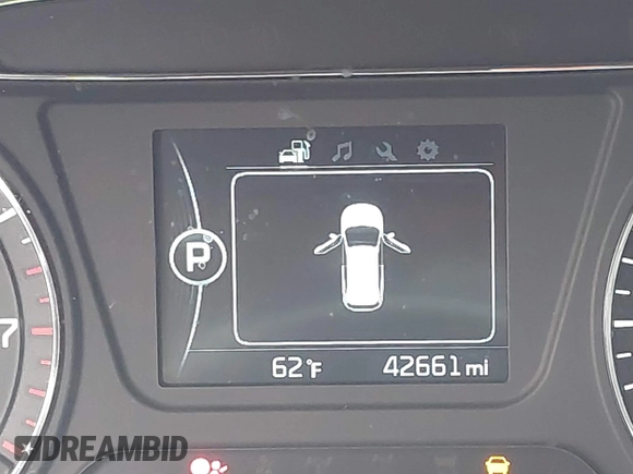2016 Kia Sorento LX with VIN 5XYPG4A33GG100267, listed as a IAAI auction lot 42098220 with 42,661 mi miles. Bid and sale history available at carsss.com. Image 15.