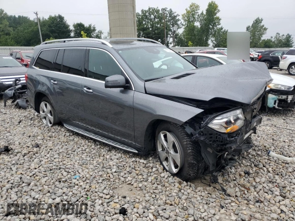 2017 Mercedes-Benz GLS 450 with VIN 4JGDF6EE4HA979630, listed as a Copart auction lot 67554454 with 100,653 mi miles and Clean Title. Bid and sale history available at DreamBid. Image 4.