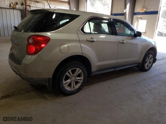 2013 Chevrolet Equinox LS with VIN 2GNFLCEK8D6249244, listed as a Copart auction lot 47632775 with 76,036 mi miles and Salvage Title. Bid and sale history available at carsss.com. Image 3.