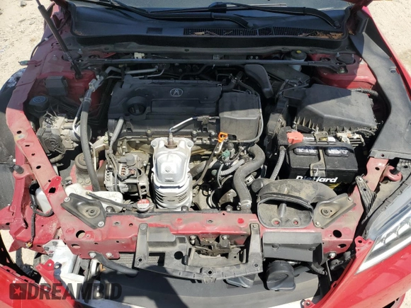 2017 Acura TLX Technology with VIN 19UUB1F50HA010071, listed as a Copart auction lot 56972615 with 124,740 mi miles and Salvage title. Bid and sale history available at DreamBid. Image 11.