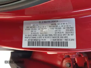 2021 Mazda CX-9 Signature with VIN JM3TCBEY9M0500122, listed as a IAAI auction lot 42252561 with 46,154 mi miles and . Bid and sale history available at DreamBid. Image 9.