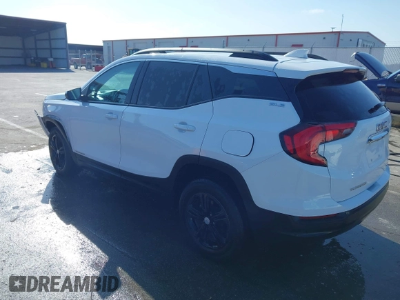 2020 GMC Terrain SLE with VIN 3GKALMEVXLL309820, listed as a IAAI auction lot 41930853 with 23,094 mi miles and . Bid and sale history available at carsss.com. Image 3.