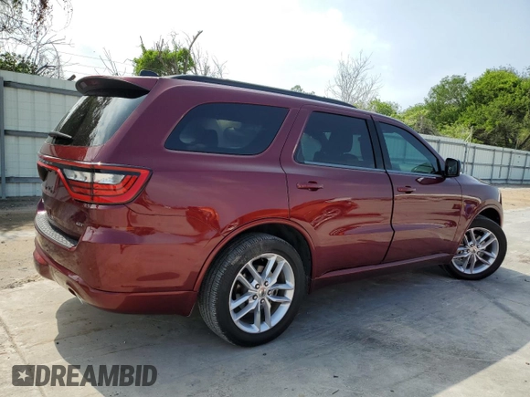 2023 Dodge Durango GT Plus с VIN 1C4RDHDG9PC583047, выставлен на аукционе Copart как лот 56343265 с пробегом 8 944 миль миль и Списание • Salvage title. История ставок и продаж доступна на DreamBid. Изображение 3.