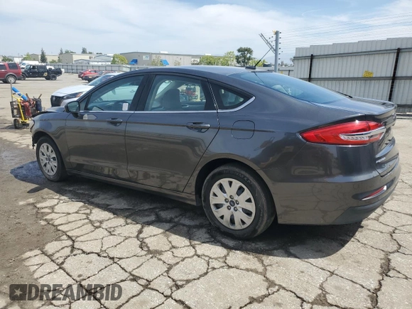2019 Ford Fusion S with VIN 3FA6P0G75KR108633, listed as a Copart auction lot 48537705 with Not Provided miles and Clean Title. Bid and sale history available at DreamBid. Image 2.