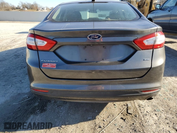 2016 Ford Fusion SE with VIN 1FA6P0H73G5129862, listed as a Copart auction lot 47402345 with 45,172 mi miles and Salvage Title. Bid and sale history available at DreamBid. Image 6.