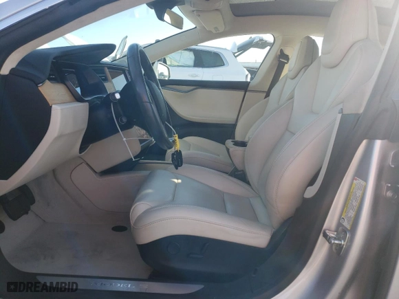 2018 Tesla Model S 75D with VIN 5YJSA1E26JF262517, listed as a Copart auction lot 47246405 with 49313 miles and Clean Title. Bid and sale history available at carsss.com. Image 7.