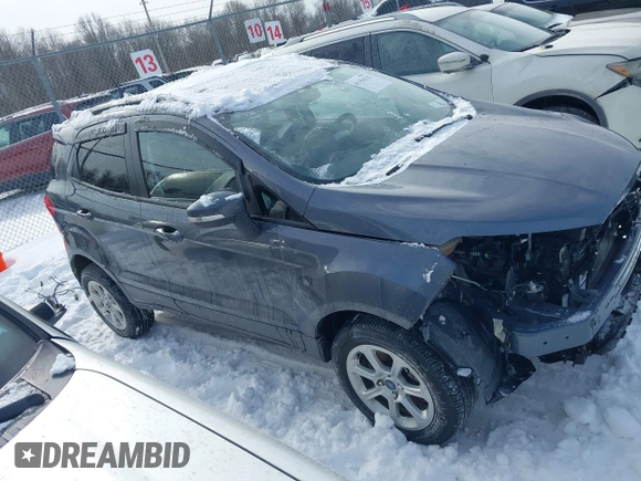 2022 Ford EcoSport SE with VIN MAJ6S3GL0NC466609, listed as a IAAI auction lot 41354232 with 16,757 mi miles and . Bid and sale history available at carsss.com. Image 14.