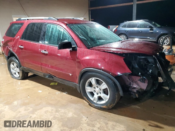 2010 GMC Acadia SLE with VIN 1GKLVLED0AJ121591, listed as a Copart auction lot 81255814 with 162,985 mi miles and Salvage Title. Bid and sale history available at carsss.com. Image 4.