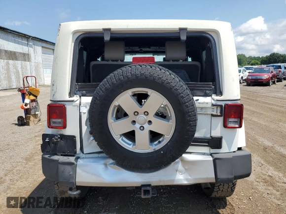 2010 Jeep Wrangler Sahara with VIN 1J4AA5D15AL167384, listed as a Copart auction lot 64210485 with 138,320 mi miles and Clean title. Bid and sale history available at DreamBid. Image 6.