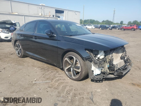 2020 Honda Accord Sport z VIN 1HGCV2F30LA025430, wystawiony jako Copart lot #61794275 z przebiegiem 60 560 mil mil oraz Szkoda całkowita • Salvage title. Historia ofert i sprzedaży dostępna na DreamBid. Obrazek 4.