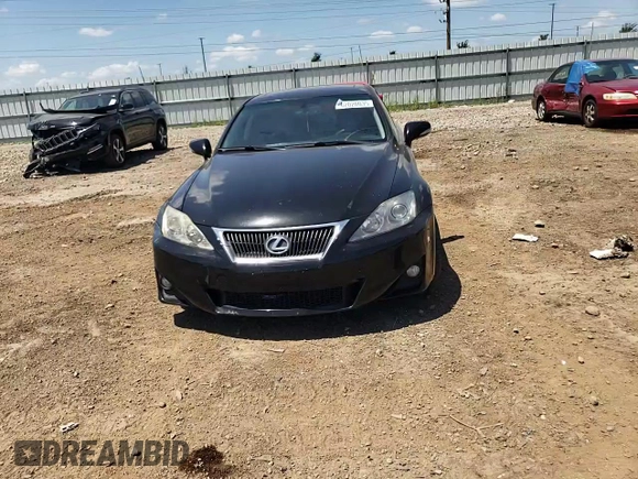 2012 Lexus IS 250 with VIN JTHBF5C25C5180261, listed as a Copart auction lot 62020035 with 157,465 mi miles and Salvage title. Bid and sale history available at DreamBid. Image 13.