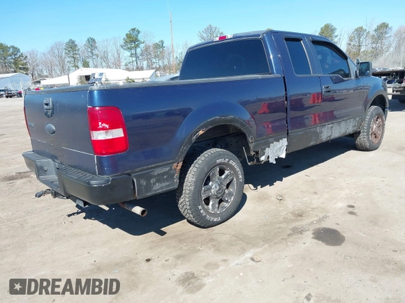 2006 Ford F-150 STX with VIN 1FTRX14W36NB57928, listed as a IAAI auction lot 41704722 with 145,855 mi miles. Bid and sale history available at carsss.com. Image 4.