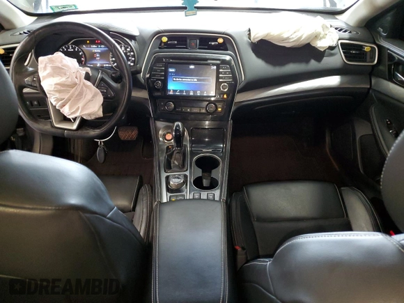 2018 Nissan Maxima SL with VIN 1N4AA6AP3JC367612, listed as a Copart auction lot 57693435 with 56,096 mi miles and Salvage title. Bid and sale history available at DreamBid. Image 8.