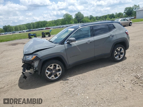 2020 Jeep Compass Limited z VIN 3C4NJDCB4LT137148, wystawiony jako Copart lot #59091465 z przebiegiem 48 117 mil mil oraz Szkoda całkowita • Salvage title. Historia ofert i sprzedaży dostępna na DreamBid. Obrazek 1.