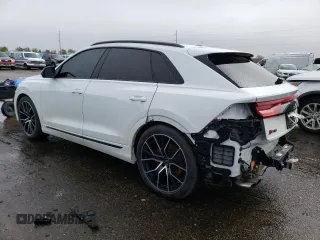 2022 Audi SQ8 Prestige z VIN WA1CWBF10ND008584, wystawiony jako Copart lot #51603143 z przebiegiem 18 461 mil mil oraz . Historia ofert i sprzedaży dostępna na DreamBid. Obrazek 2.