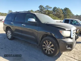 2016 Toyota Sequoia Platinum with VIN 5TDDW5G10GS135028, listed as a Copart auction lot 88005725 with 242,760 mi miles and Salvage Title. Bid and sale history available at carsss.com. Image 4.