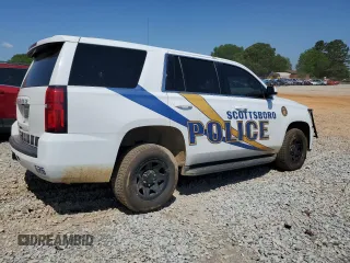 2018 Chevrolet Tahoe Commercial with VIN 1GNLCDEC1JR244940, listed as a Copart auction lot 54713275 with 99,661 mi miles and Salvage title. Bid and sale history available at DreamBid. Image 3.